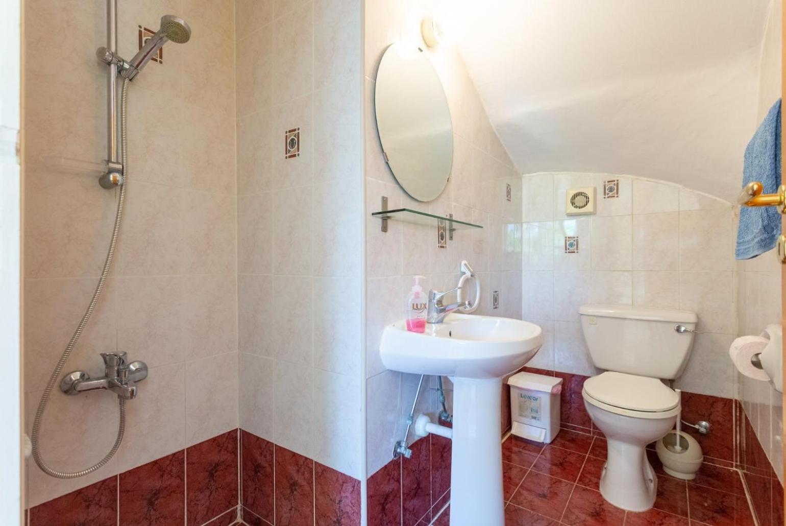 Sun Beach Villa Thio Polis Exterior foto